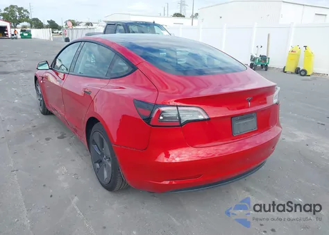 2022 Tesla Model 3 Rear-Wheel Drive from USA, damaged, VIN 5YJ3E1EA2NF189426
